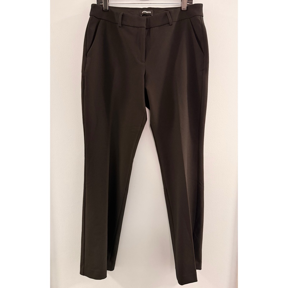 NWOT Express Classic Mid-Rise Black Trousers